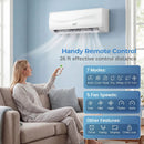 12000 BTU 20 SEER2 115 V Mini Split Air Conditioner with Heat Pump