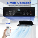 12000 BTU Portable Air Conditioner 4-in-1 Smart WiFi Enabled Home AC Unit with Heat by LJGDeals