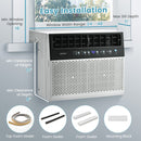 Dual BTU Window AC – 10k/12k with Remote by DirectDeals