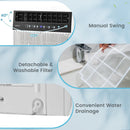 Dual BTU Window AC – 10k/12k with Remote
