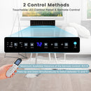 Window Air Conditione with Handy Remote and LED Control Panel