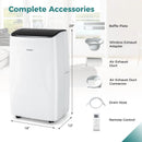 12000 BTU Portable Air Conditioner with Heat and Smart WiFi by DirectDeals
