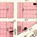 Vintage Map of Kennard, Nebraska 1908