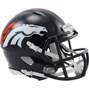 Denver Broncos NFL Riddell Speed Revolution Mini-Helmet by Dynasty Sports & Framing