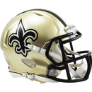 New Orleans Saints NFL Riddell Speed Revolution Mini-Helmet by Dynasty Sports & Framing