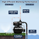 1200 W Garden Water Pump Shallow Well Pressurized Irrigation by LJGDeals