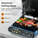1200W Press Grill with LED Display by LJGDeals