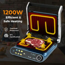 1200W Press Grill with LED Display by LJGDeals