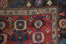 4x5.5 Antique Kurdish Bijar Rug