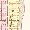 Vintage Map of Spring Valley, Wisconsin 1908