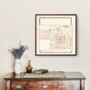 Vintage Map of Alta, Iowa 1908