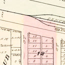 Vintage Map of Alta, Iowa 1908