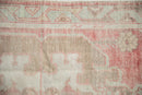 2.5x5.5 Vintage Distressed Oushak Rug Runner