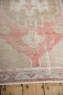2.5x5.5 Vintage Distressed Oushak Rug Runner