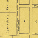 Vintage Map of Solomon, Kansas 1909