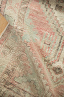 2.5x5 Vintage Distressed Oushak Rug Runner