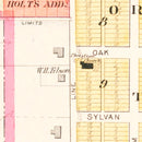 Vintage Map of Rosendale, Missouri 1909