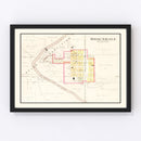 Vintage Map of Rosendale, Missouri 1909
