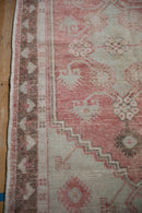 2.5x5 Vintage Distressed Oushak Rug Runner