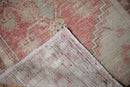 2.5x5 Vintage Distressed Oushak Rug Runner