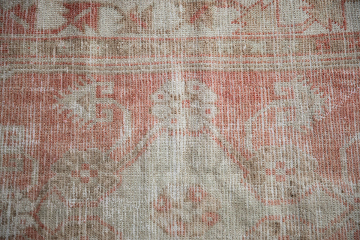 2.5x5.5 Vintage Distressed Oushak Rug Runner, photo 3 of 10