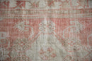 2.5x5.5 Vintage Distressed Oushak Rug Runner