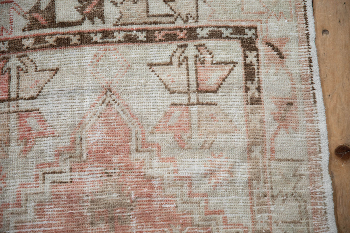 2.5x5.5 Vintage Distressed Oushak Rug Runner, photo 4 of 10
