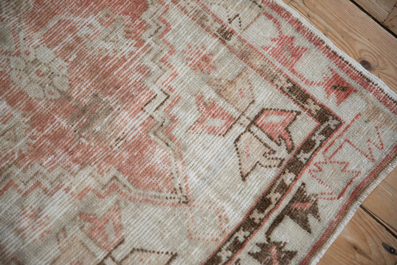 2.5x5.5 Vintage Distressed Oushak Rug Runner, photo 6 of 10