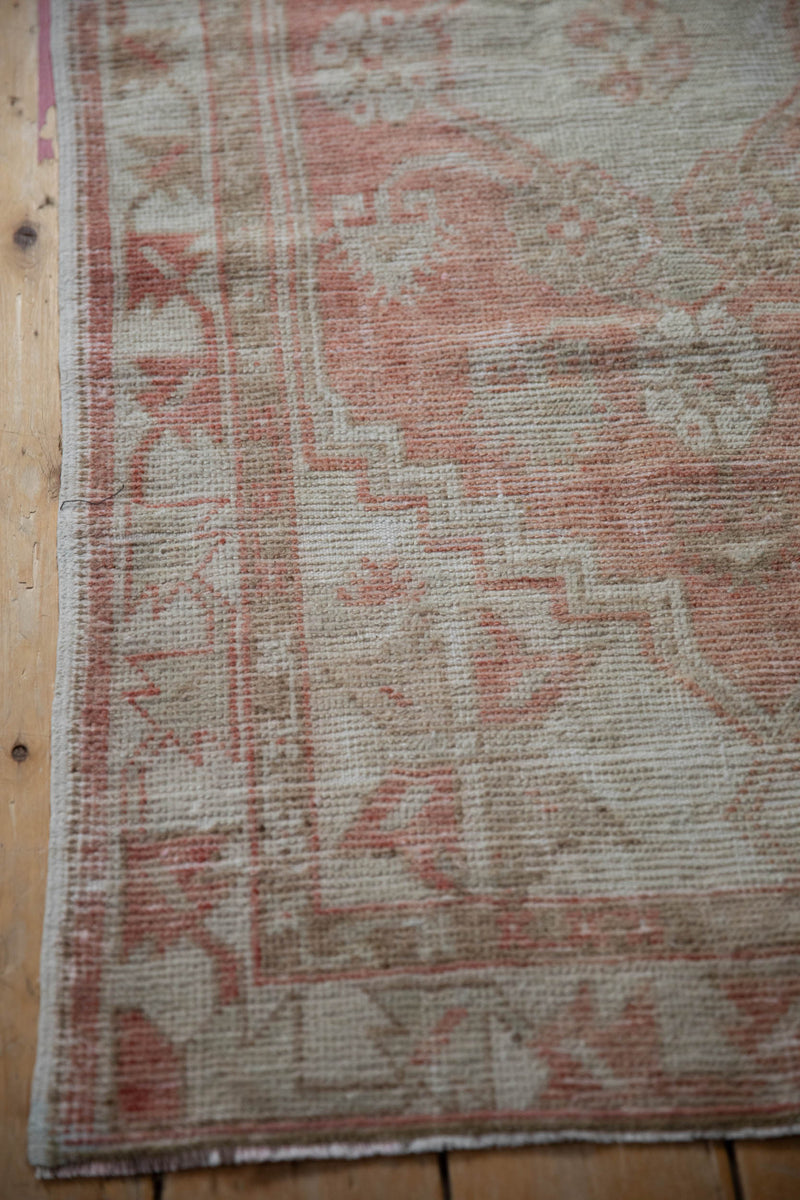 2.5x5.5 Vintage Distressed Oushak Rug Runner, photo 8 of 10