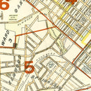 Vintage Map of Holyoke, Massachusetts 1911