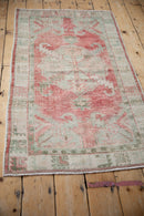 2.5x5 Vintage Distressed Oushak Rug Runner