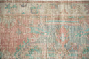 2.5x5.5 Vintage Distressed Oushak Rug Runner