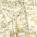 Vintage Map of Chicopee Center, Massachusetts 1912