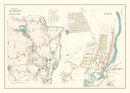 Vintage Map of Ludlow, Massachusetts 1912