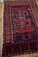 2.5x4.5 Vintage Distressed Oushak Rug