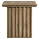 Adina 2-piece Wood Coffee Table Set Distressed Light Brown