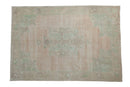 5.5x8.5 Vintage Distressed Oushak Carpet