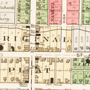Vintage Map of New Paris, Ohio 1912