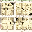Vintage Map of West Alexandria, Ohio 1912