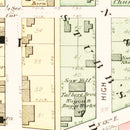 Vintage Map of West Elkton, Ohio 1912