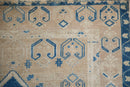 3.5x7 Vintage Distressed Oushak Rug Runner