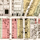 Vintage Map of Camden, Ohio 1912