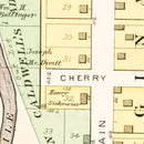 Vintage Map of Fair Haven, Ohio 1912