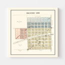 Vintage Map of Mountain View, Oklahoma 1913