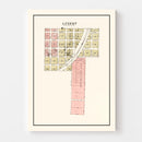 Vintage Map of Lugert, Oklahoma 1913