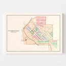 Vintage Map of Jeffersonville, Ohio 1913
