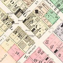 Vintage Map of Jeffersonville, Ohio 1913