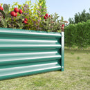 Metal Raised Garden Bed, Rectangle Raised Planter 4×2×1ft by HouseOfZazla