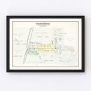 Vintage Map of Good Hope, Ohio 1913