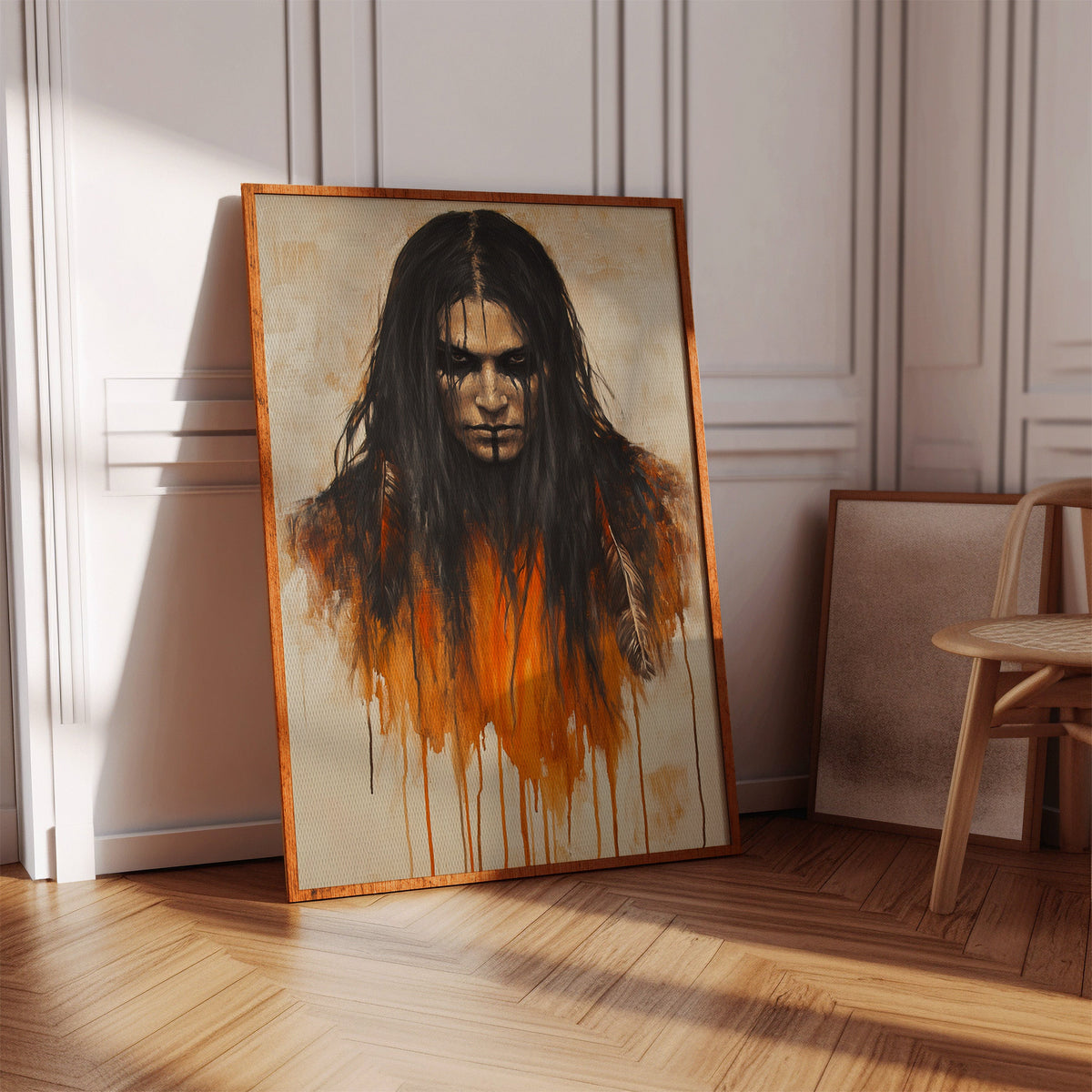Ember Stare Warrior Portrait, photo 7 of 19